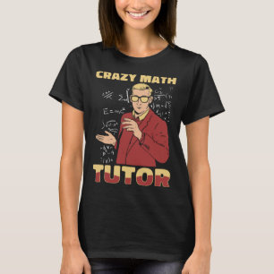 Camiseta Maestra Maestra Loca Educadora Escuela Matemática
