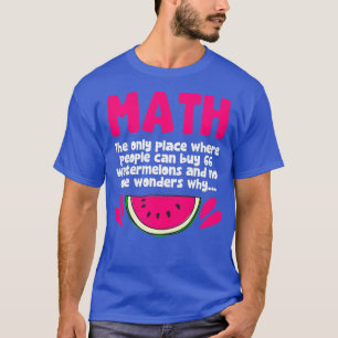 Camiseta Maestra matemática álgebra Humor científico matemá