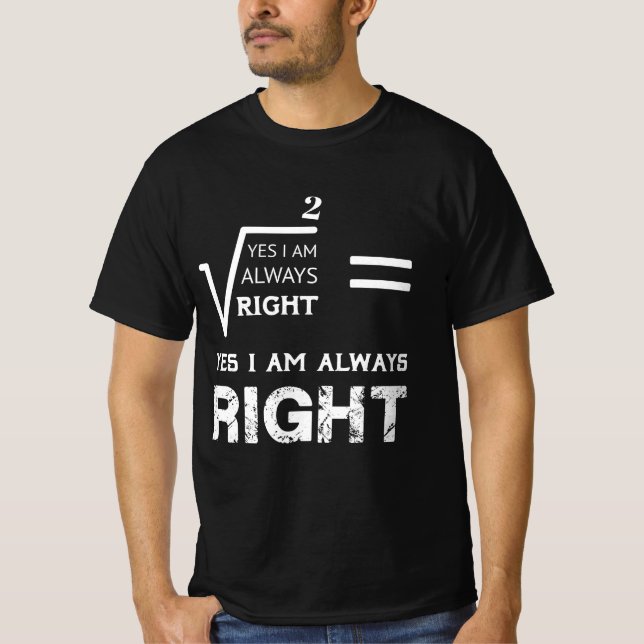 Camiseta Maestra matemática retirada para ella o él  (Anverso)