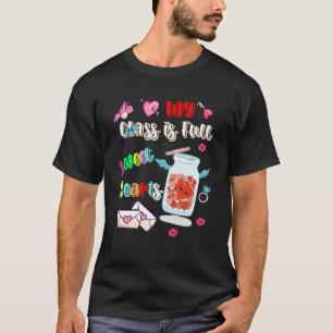 Camiseta Maestra mi clase llena de corazones dulces San Val