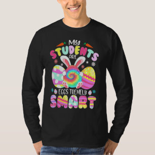 Camiseta Maestra Mis Estudiantes Son Huevos Tremely Smart E