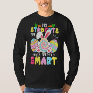 Camiseta Maestra Mis Estudiantes Son Huevos Tremely Smart E