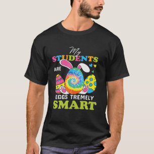 Camiseta Maestra Mis Estudiantes Son Huevos Tremely Smart E