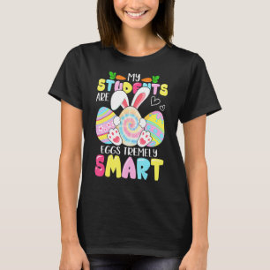 Camiseta Maestra Mis Estudiantes Son Huevos Tremely Smart E