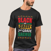 Maestra negra de 2º grado y clase de historia negr