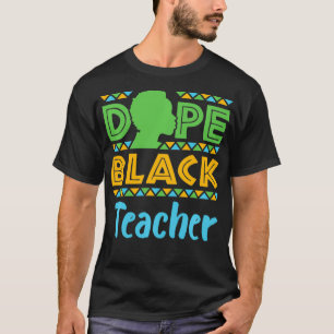 Camiseta Maestra negra en África