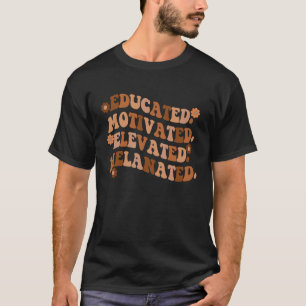 Camiseta Maestra negra Maestra mágica Mes de historia negra