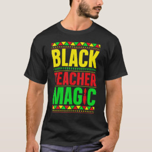Camiseta Maestra Negra Magia Mes de Historia Negra Maestra 