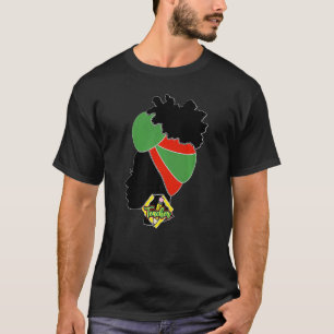 Camiseta Maestra negra reina en Melanin profesoras de Sista