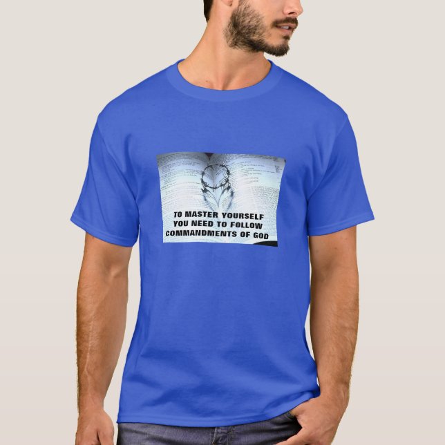 Camiseta maestra (oscura) (Anverso)