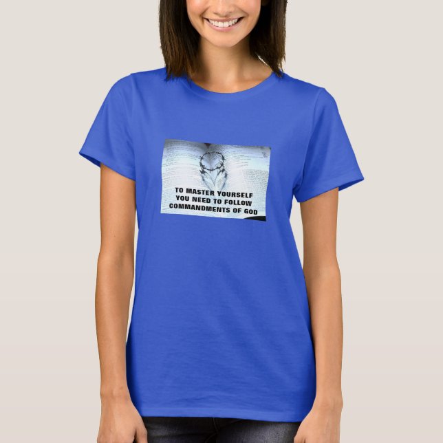 Camiseta maestra (oscura) (Anverso)