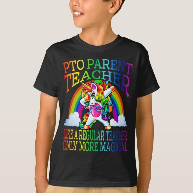 Camiseta Maestra PADRE Como Un Maestro Normal (Anverso)