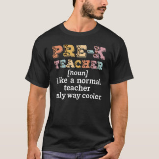 Camiseta Maestra Preuniversitaria De Vuelta A La Escuela De