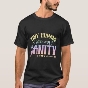 Camiseta Maestra Preuniversitaria Tiny Hus Stole My Sanity 