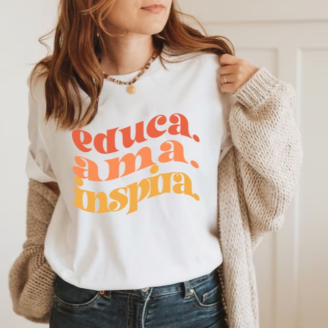Camiseta Maestra profora español escuela T-Shirt (Subido por el creador)