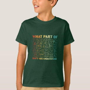 Camiseta Maestra ¿Qué Parte De La Matemática?
