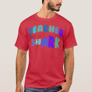Camiseta Maestra: regalo de tiburón para apreciar al profes
