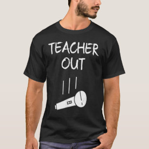 Camiseta Maestra Retirada Fuera Mic Drop Retirement End De