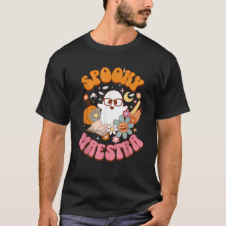 Camiseta Maestra Retro Española Espeluznante Divertida Hall