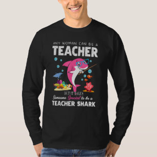 Camiseta Maestra Shark Doo Doo Doo Shark