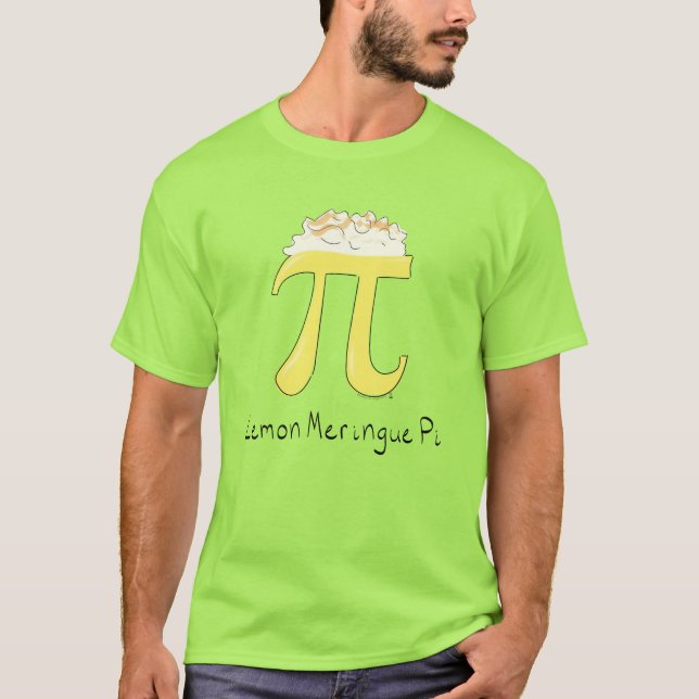 Camiseta Maestra Símbolo Pi de limón lindo Meringue (Anverso)