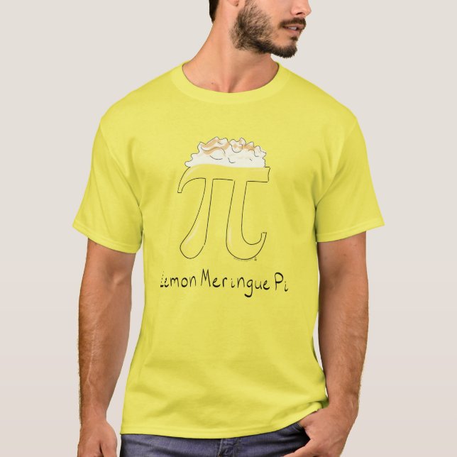 Camiseta Maestra Símbolo Pi de limón lindo Meringue (Anverso)