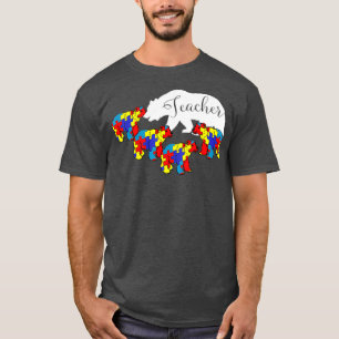 Camiseta Maestra SPED Mes de Sensibilización sobre Autismo