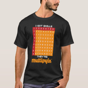 Camiseta Maestra T- Tengo Habilidades, Multiplyin