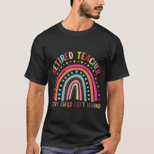 Camiseta Maestra, Todos Los Niños Dejados Atrás El Día De L