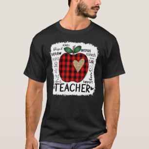 Camiseta Maestra Typografía El día de San Valentín de Apple
