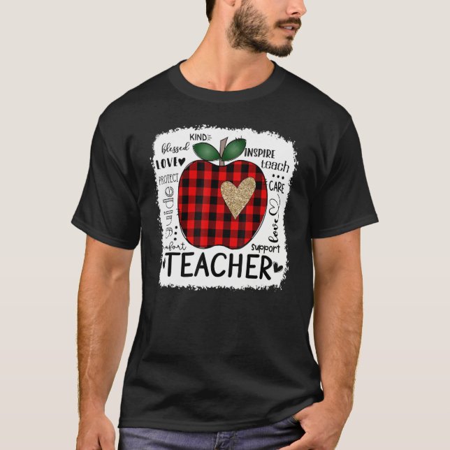 Camiseta Maestra Typografía El día de San Valentín de Apple (Anverso)