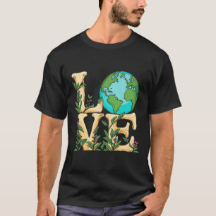 Camiseta Maestras de Ciencias Ambientales del Día del Amor