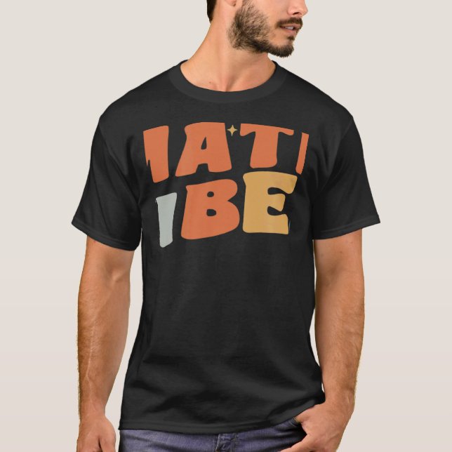 Camiseta Maestras Retro Math Vibes (Anverso)
