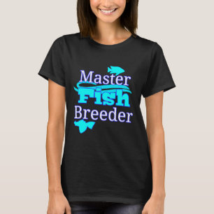 Camiseta Maestría Acuario Pescador Pescado Tanque Pleco Cic