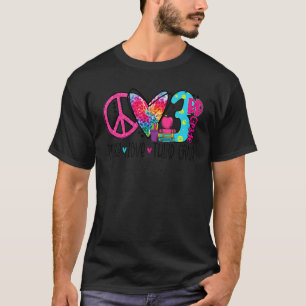 Camiseta Maestría de estudiantes de tercer grado de Tye Dye