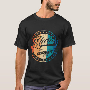 Camiseta Maestría de Mujeres Lograda Graciosa Maestría 2025