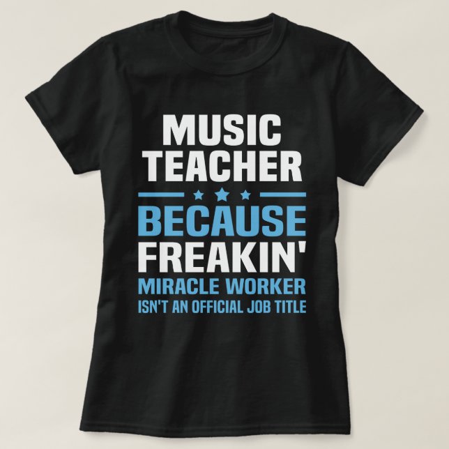 Camiseta Maestría de Música (Diseño del anverso)