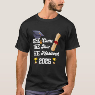 Camiseta Maestría ELLA VINO VIO DOMINÓ 2025 Chicas