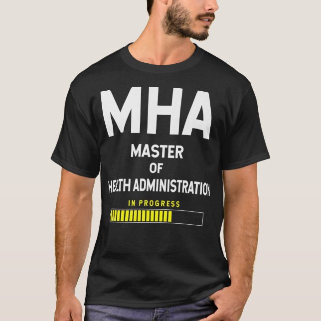 Camiseta Maestría En Administración De Salud Estudiante - E (Anverso)
