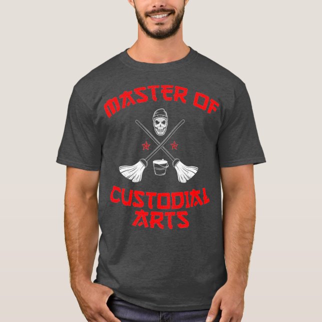 Camiseta Maestría en artes de custodia regalo de custodia e (Anverso)