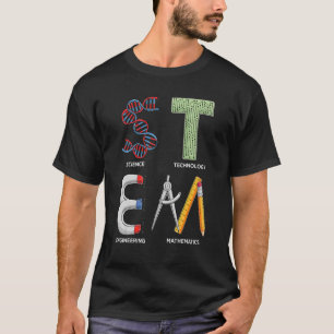 Camiseta Maestría en ingeniería de tecnología de ciencia, t