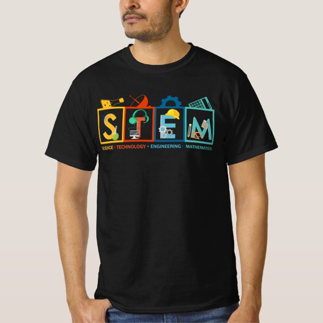 Camiseta Maestría en ingeniería de tecnología de ciencia, t (Anverso)