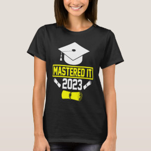 Camiseta Maestría En La Escuela De Graduación 2023