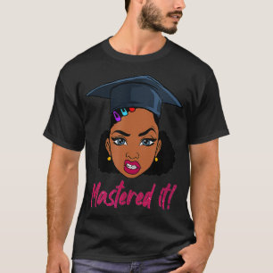 Camiseta Maestría en Maestría de Reina Negra en Ti