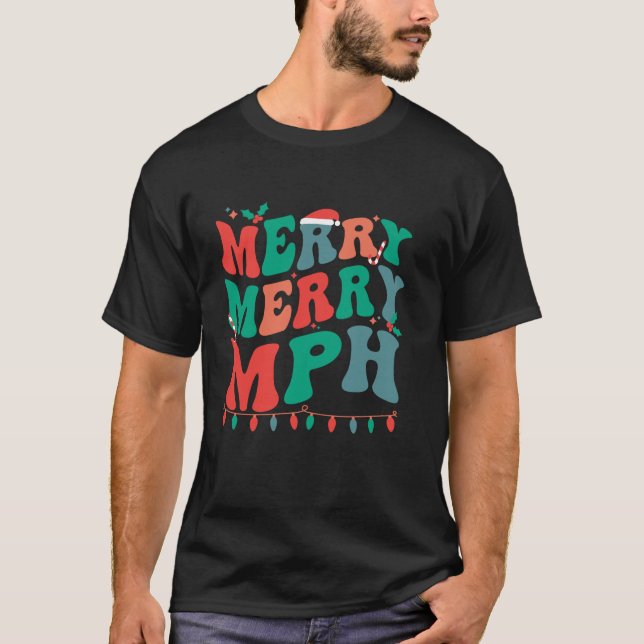 Camiseta Maestría En Navidades Del MPH En Noches De Salud P (Anverso)