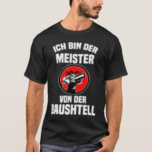 Camiseta Maestría en obras de construcción Albania Albaner