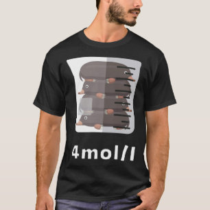 Camiseta Maestría en Química Estudiantil Experimentada en C