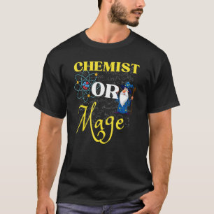 Camiseta Maestría en Química o Alquimia Masculina o Magia