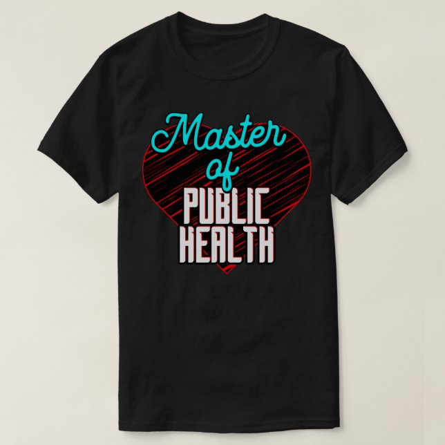 Camiseta Maestría en Salud Pública (Diseño del anverso)