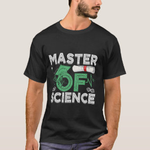 Camiseta Maestría MASTER DE CIENCIA Master divertido de